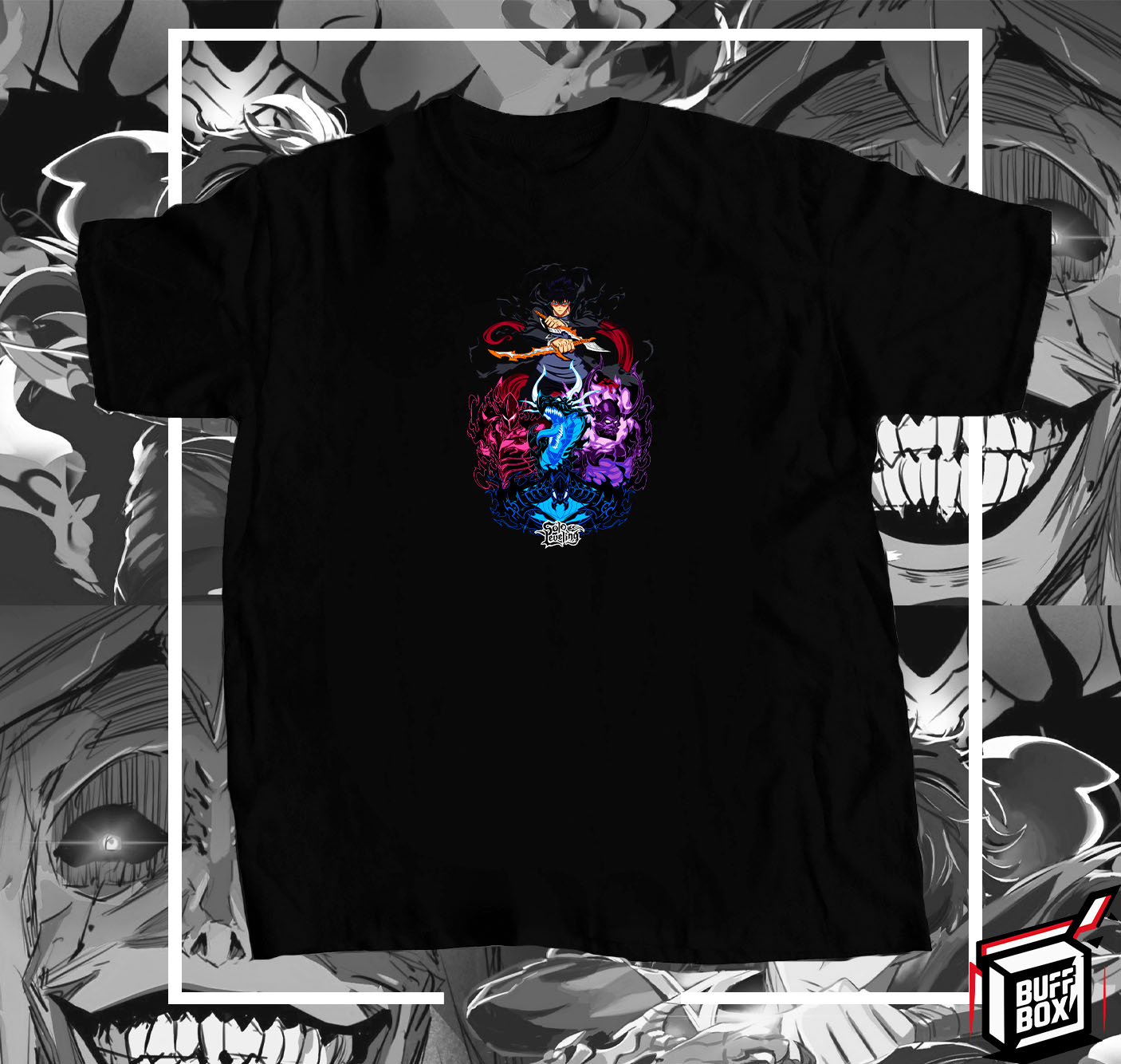 CAMISETA JIN WOO THREE SHADOWS