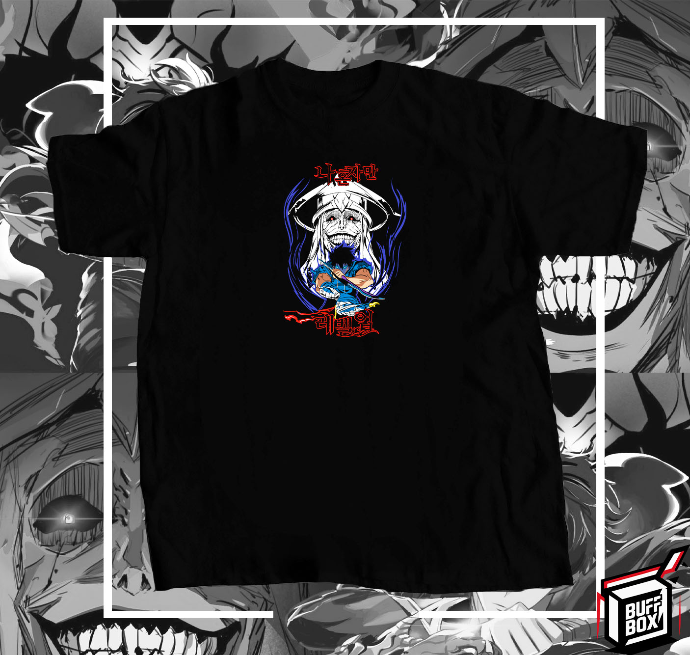 CAMISETA JIN WOO ATTACK