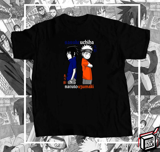 CAMISETA KID SASUKE & NARUTO