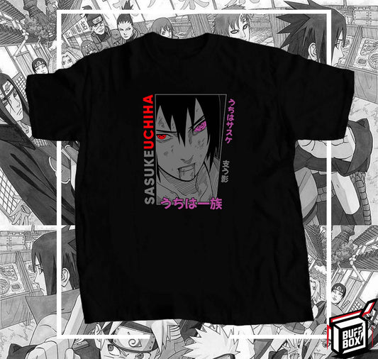 CAMISETA SASUKE RINNE SHARINGAN