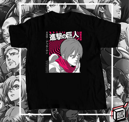 CAMISETA MIKASA DETERMINED