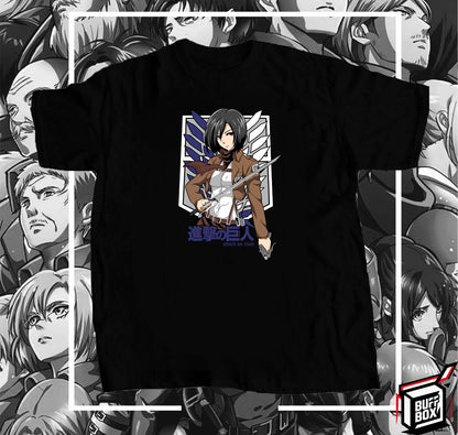 CAMISETA MIKASA ACKERMAN