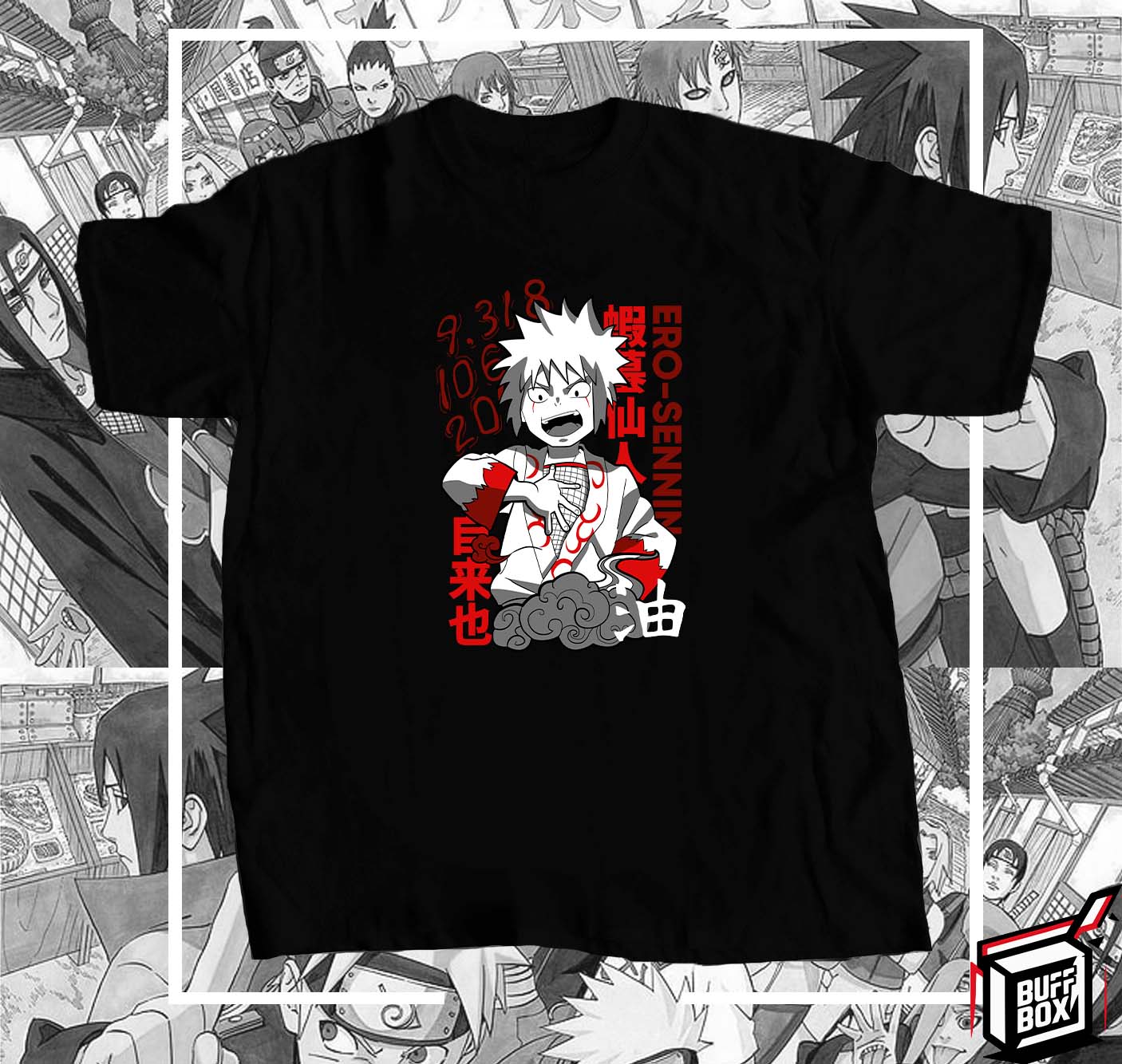 CAMISETA KID JIRAIYA