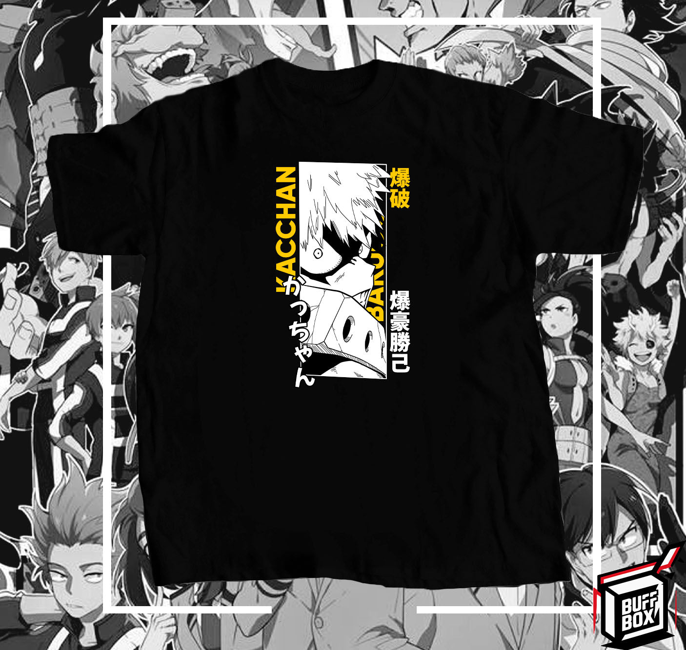 CAMISETA KACCHAN BAKUGO