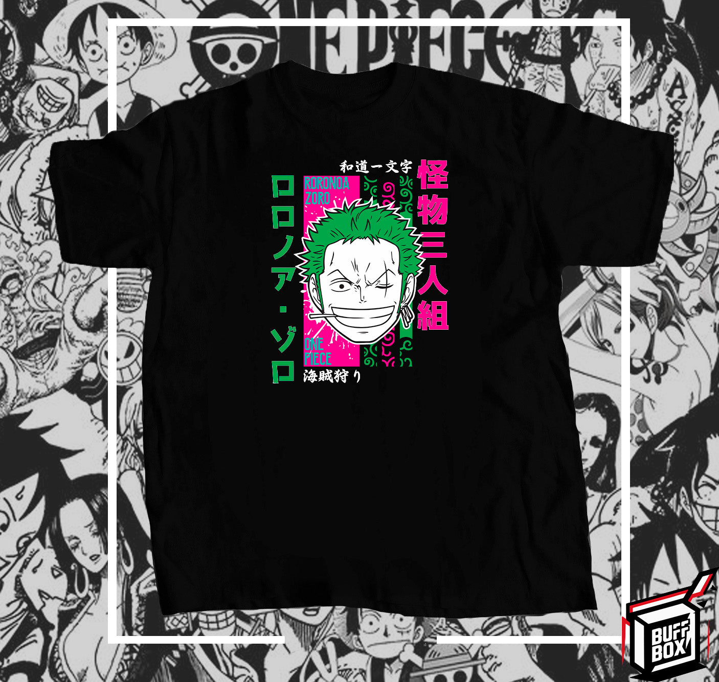 CAMISETA SMILE ZORO