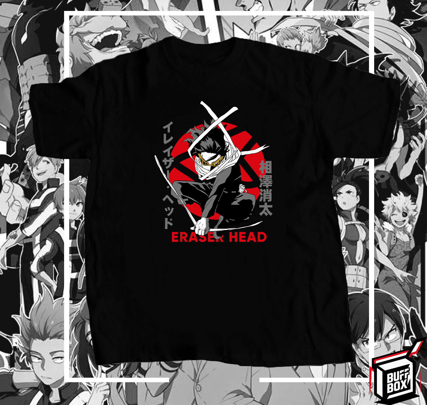 CAMISETA ERASER HEAD