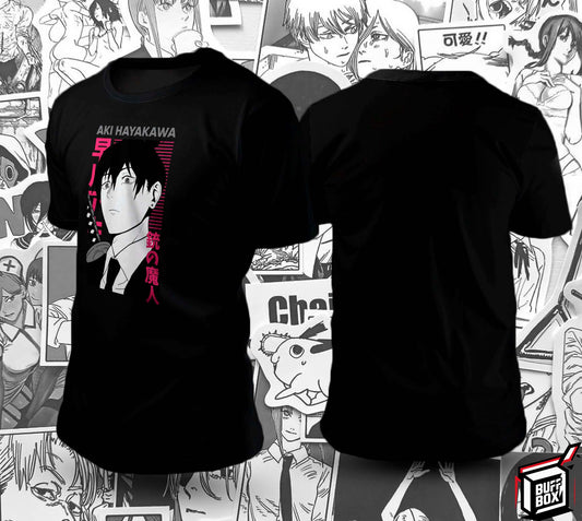 CAMISETA CHAINSAW MAN AKI