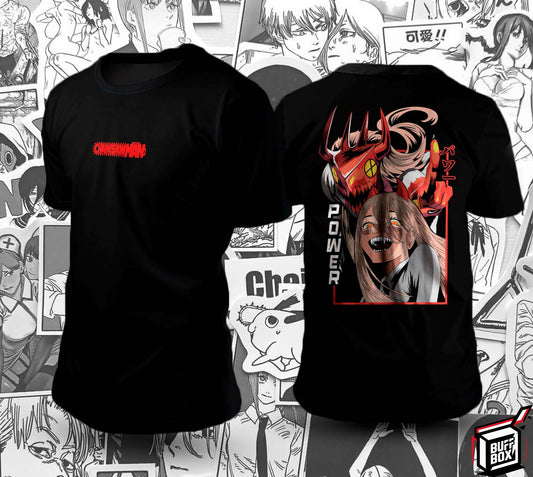 CAMISETA CHAINSAW MAN POWER MONSTER