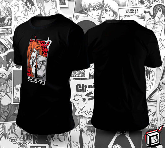 CAMISETA CHAINSAW MAN POWER